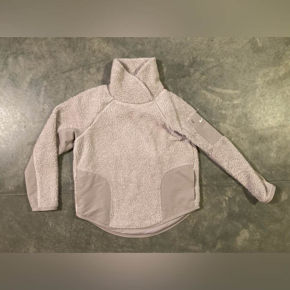 Nike Sherpa Sweatshirt Womens Medium